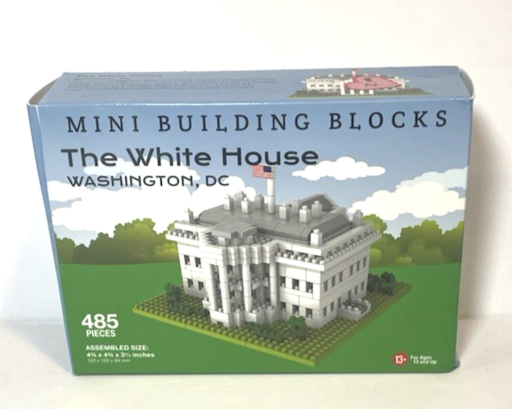 Impact Mini Building Blocks The White House Washington DC 485 Pieces NEW SEALED